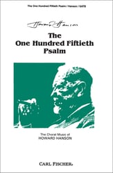 150th Psalm SATB choral sheet music cover